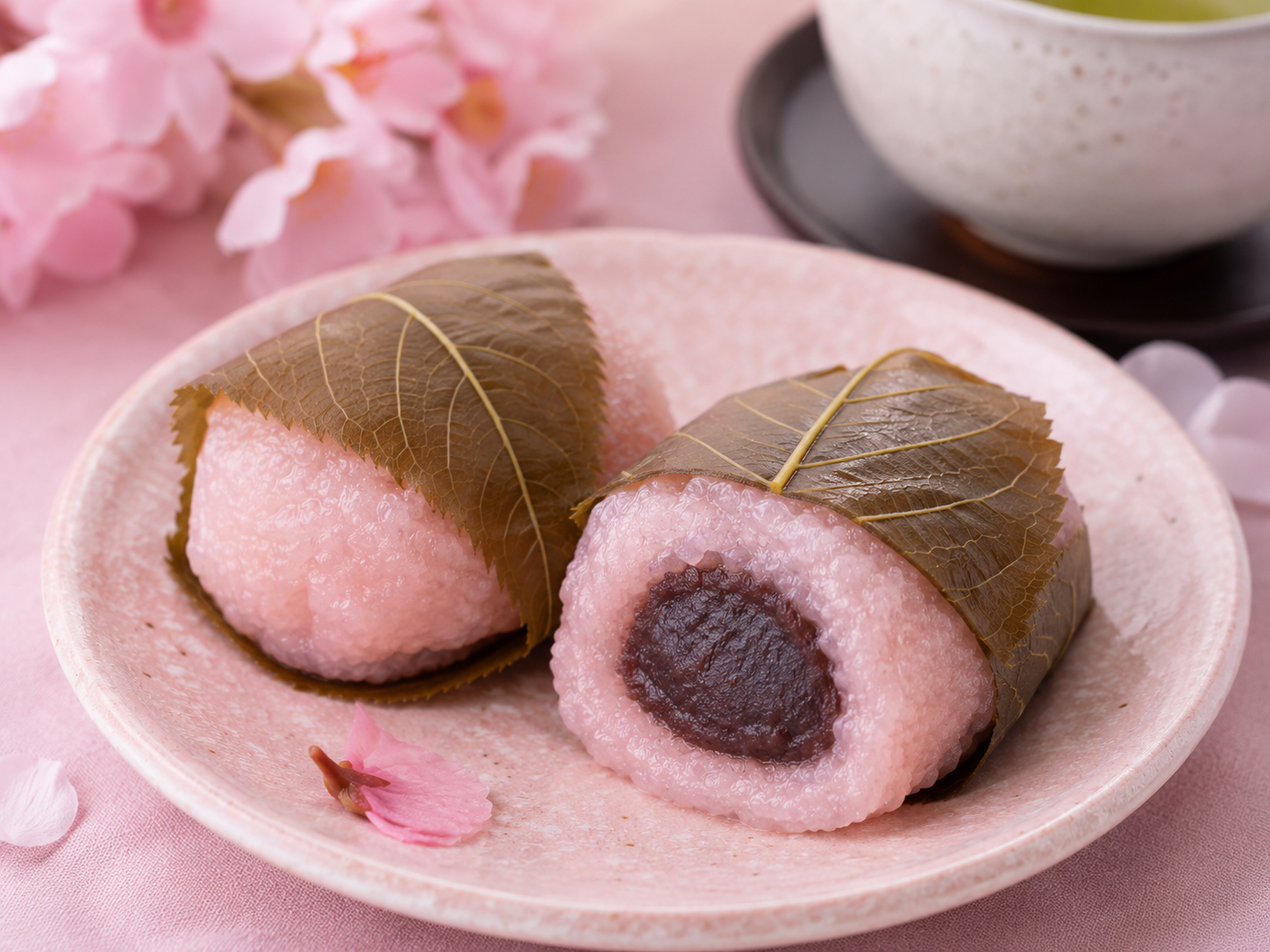 Japanese Sakura Mochi