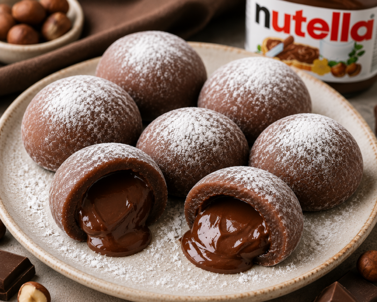 Nutella Mochi